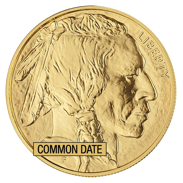 1 oz American Gold Buffalo Coin (Common Date)